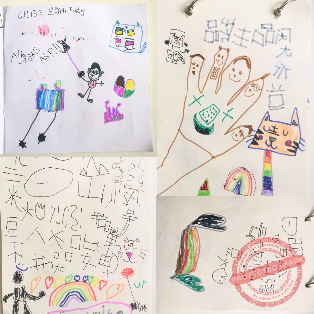 Chinese literacy activities_drawing around characters