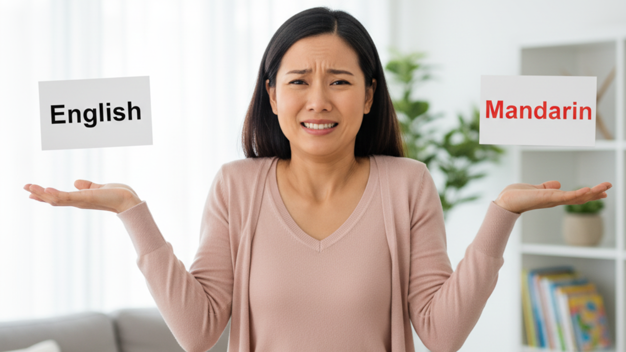 the ways of balancing Mandarin and English literacy at home for kids