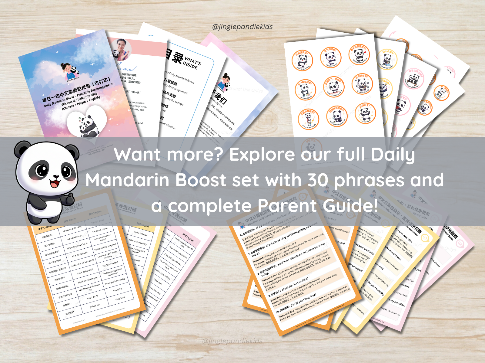 Next step after Free Mandarin printable for kids